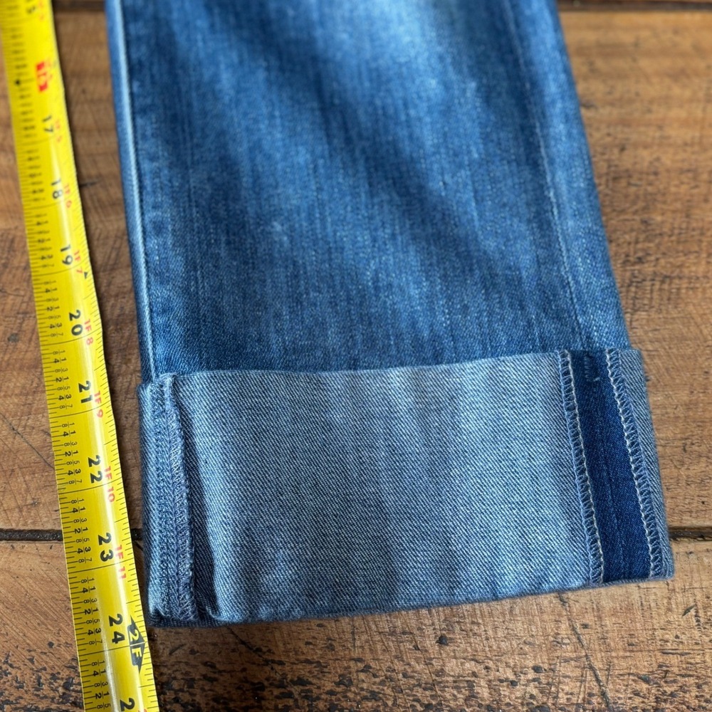 Citizens of Humanity Womens Dani Cropped Straight Leg Blue Denim Jeans Size 26 - Picture 10 of 10